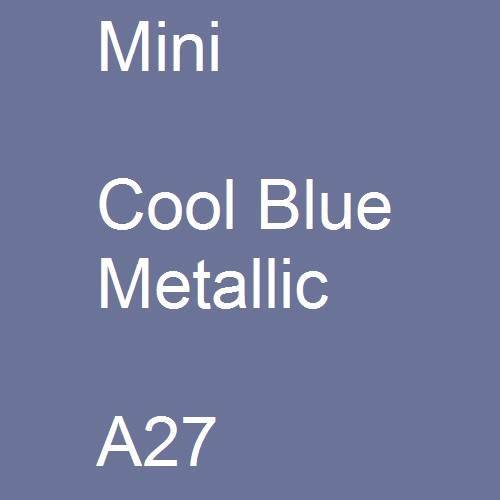 Mini, Cool Blue Metallic, A27.